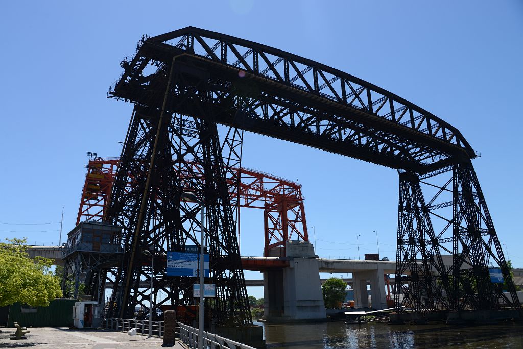 01 Puente Transbordador Old Ferry Iron Bridge Built in 1914 La Boca Buenos Aires